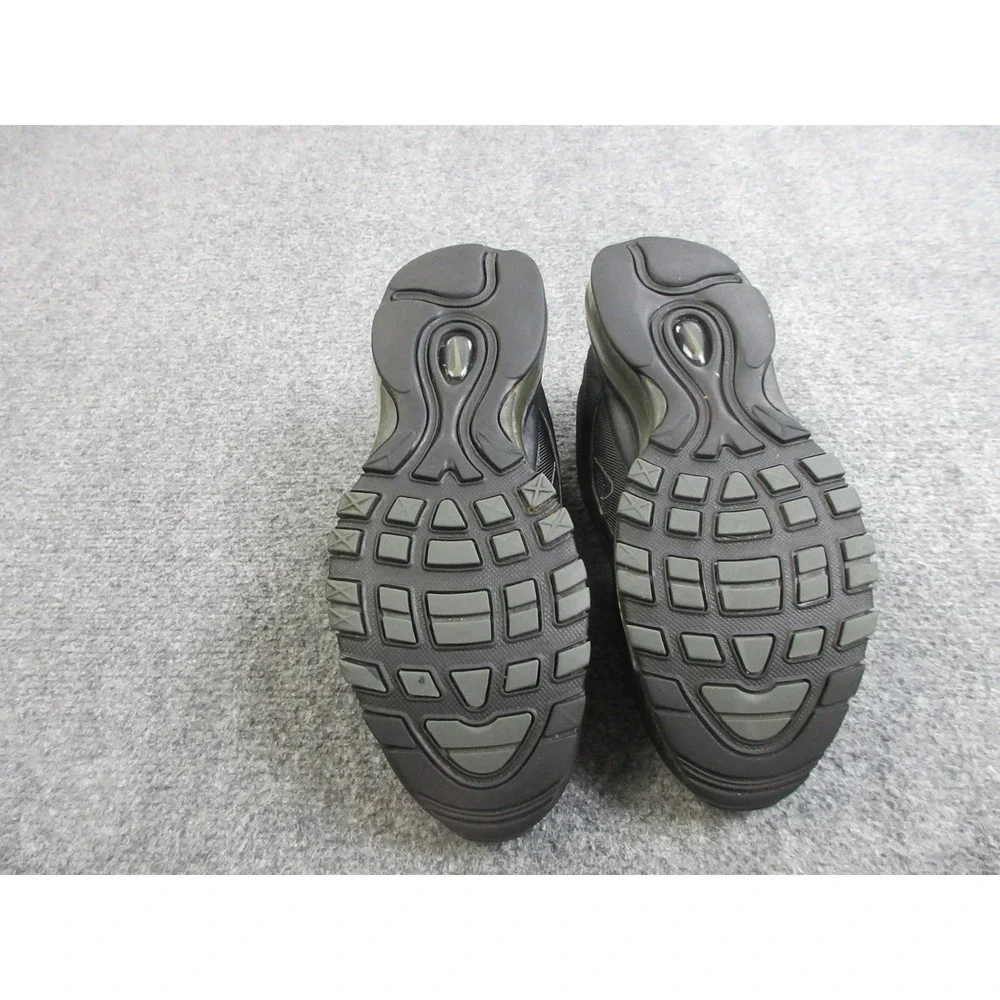 Nike Air Max 97 Shoes Womens Size 8.5 Black Mesh Running Sneakers‎ 921733-001